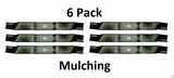 Stens 6 Pack 335-054 Mulch Blade Fits Murray 95100E701MA 92545E701MA 2027 456252