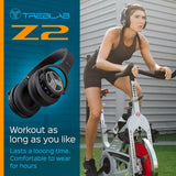 TREBLAB Z2 - Ultra Premium Over Ear Wireless Headphones - HyperHD Sound, High-End Bluetooth Stereo aptX, Active Noise Cancelling ANC Microphone, 35H Battery, Best Sports Gym Workout Travel Auriculares