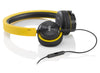 AKG Y40 Yellow Mini On-Ear Headphone with Remote/Microphone and Detachable Cable, Yellow