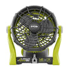 Ryobi 18-Volt ONE+ Hybrid Portable Fan(P3320) with P163 Lithium-Ion Battery(2.00Ah) and Charger (Renewed)