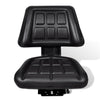 Festnight Tractor Seat Backrest Adjustable Seat for Lawn and Garden Mowers Tractors