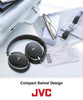 JVC Wireless Noise Canceling Over Ear Headphones, Bluetooth, Instant paring with NFC Technology - HAS90BNB