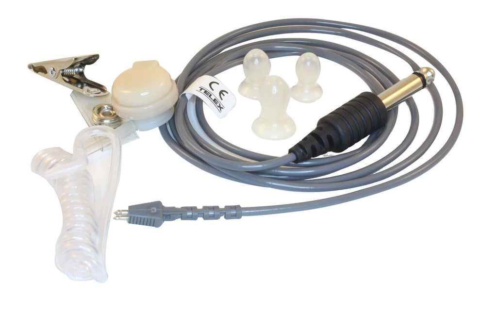 Telex CES-1 IFB Earpiece 125 omh Receiver Kit with Coilled Tube