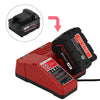 5.0Ah Replace for Milwaukee M18 18V Battery XC 48-11-1850 48-11-1828 48-11-1820 48-11-1852 48-11-1890 Cordless Power Tool Batteries Pack of 2