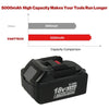 2PACK BL1850B Replace for Makita 18V Battery 5.0Ah LXT Lithium-Ion BL1850 BL1840 BL1845 BL1830 LXT400 Cordless Power Tools Batteries