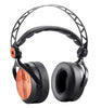 Monolith M560 Over Ear Planar Magnetic Headphones - Black/Wood With 56mm Driver, Open or Closed Back Design, Comfort Ear Pads For Studio/Professional