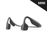 AfterShokz Trekz Titanium Mini Wireless Bone Conduction Bluetooth Headphones, Shorter Headband Size for Smaller Fit, Open-Ear Design, Slate Gray, AS600MSG