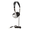 Egghead EGG-IAG-1008FA-BK-SO-20 Heavy-Duty Stereo School Headphones W/Leatherette Ear Cushion & Tangle-Free Cord- (Pack of 20), Black