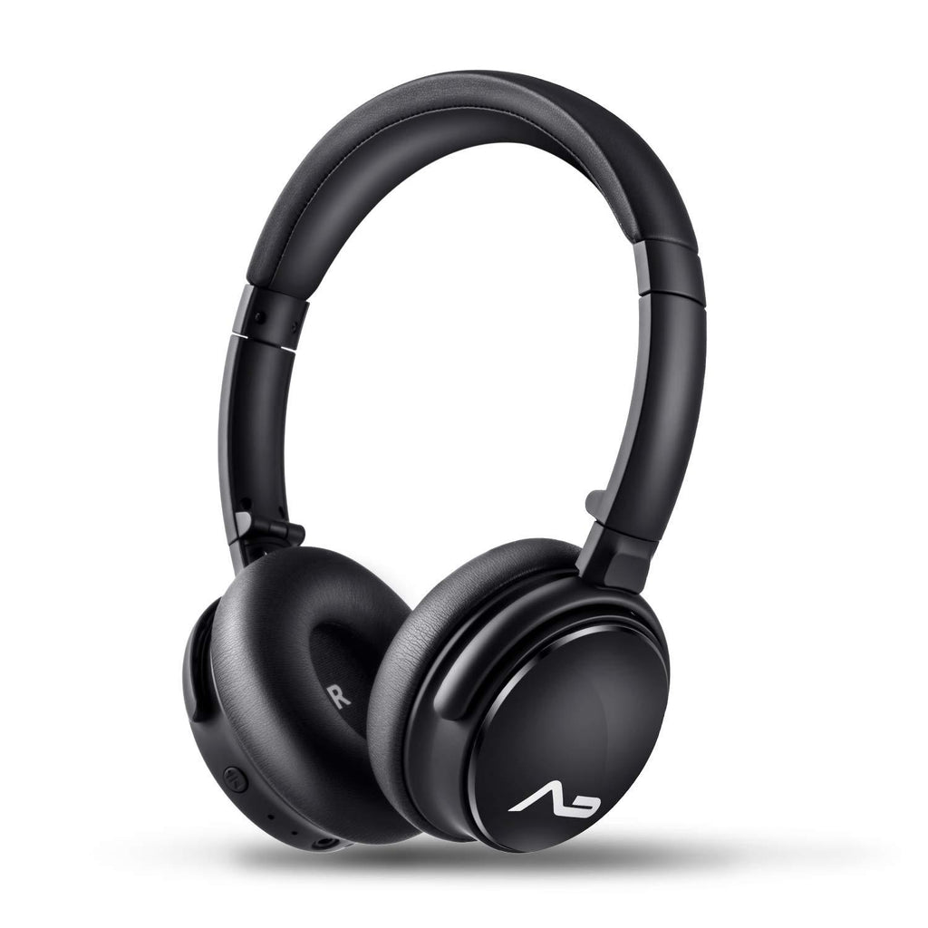 Lasmex HB-69 Bluetooth Headphone Over Ear, Hi-Fi Stereo Wireless Headset Ergonomic Protein Earpads丨Noise Reduction丨Built in Deep Bass丨Foldable Telescopic Arms丨Wired Mode for Travel Work TV PC Mobile