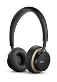 JAYS u Wireless Bluetooth Premium Headphones (Black/Gold)