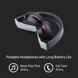 Phiaton BT 330NC Wireless & Active Noise Cancelling On-ear Headphones with Microphone