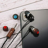 NONOSIZE Quad Driver in-Ear Earphones Hi-Res High Fidelity Headphones, in-Ear Headphones - Headphones (Ear-Bud) - Black，Maji Earphones，Earphones/Earbuds/Headphones