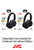 JVC Noise Cancelling Wireless Headpones, Bluetooth 4.1, Bass Boost Function, Voice Assistant Compatible - HAS65BNB(Black)