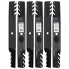 6 Toothed Blades for Ariens Gravely 08899100 Exmark 116-5173-S Lawn Mowers with 60