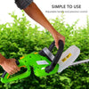 SereneLife Cordless Electric Hedge Trimmer - Yard Trimmer, Power Trimmer Bushes, Tree Bush, Shrub Trimmer, Perfect For Hedges and Shrubs, Rechargeable Battery, Charge Time 4 Hrs, 18V - PSLHTM36