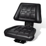 Festnight Tractor Seat Backrest Adjustable Seat for Lawn and Garden Mowers Tractors