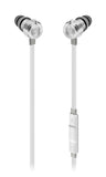 Razer Hammerhead Earbuds for iOS - [Mercury White]: DAC - Custom-Tuned Dual-Driver Technology - In-Line Mic & Volume Control - Aluminum Frame - Lighting Connector