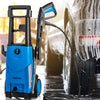 Merax 1800PSI 1.3GPM Electric Pressure Washer, Compact Power Washer with Metal Spray Wand, 20-Foot Hose and Removable Detergent Tank