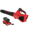 POWERWORKS XB 40V (120 MPH / 450 CFM) Cordless Axial Blower, 2Ah Battery and Charger Included BLP302, Red/Black