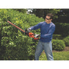 BLACK+DECKER LHT2436 40-Volt High Performance Cordless Hedge Trimmer, 24- (Renewed)