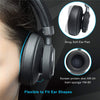 LINNER Noise Cancelling Headphones Large Ears, Wireless Noise Cancelling Headphones Bluetooth, Best Noise Cancelling Headphones with Microphone NC90