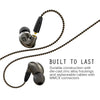 MEE audio Pinnacle P1 High Fidelity Audiophile In-Ear Headphones with Detachable Cables - EP-P1-ZN-MEE