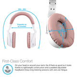 Naztech i9 Wireless Active Noise Cancelling 4.1 Bluetooth Headphones with in-line Microphone Up to 30 hrs Playtime for iPhones, Smartphones, Tablets, Computers, TV & Work/Airplane Adapter Included