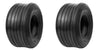 LOT OF TWO (2 15X6.00-6 15x6.00x6 6 ply Rated Tubeless Rib Tires HEAVY DUTY