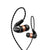 Pioneer Hi-Res in-Ear Ergonomic Tangle Resistant Premium Dynamic Headphones, Black SE-CH9T(K)