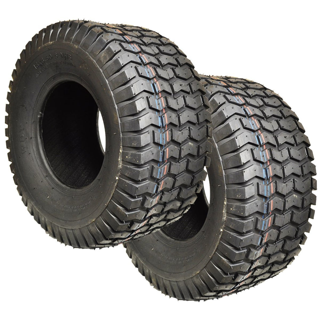 2PK 18X8.50-8 Lawn Mower Tires 4PLY 18 8.50 8 511071 4 PLY 18X8.50X8 for John Deere, MTD, Cub Cadet, Toro, Scag, Wright & Kubota