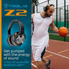 TREBLAB Z2 - Ultra Premium Over Ear Wireless Headphones - HyperHD Sound, High-End Bluetooth Stereo aptX, Active Noise Cancelling ANC Microphone, 35H Battery, Best Sports Gym Workout Travel Auriculares