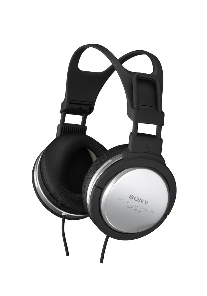 Sony MDR-XD100 MDRXD100 HiFi Wired Stereo Headphones Silver headphone