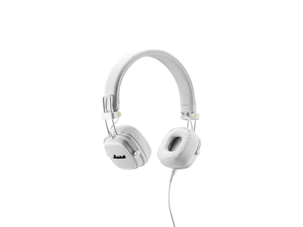 Marshall Major II On-Ear Headphones, White - Discontinued