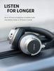 Wireless Noise Canceling Headphones, Soundcore Space NC by Anker with Touch Control, Hybrid-Active Noise Cancellation, 20-Hour Playtime, Bluetooth 4.1, Foldable Design for Travel, Work, and Home