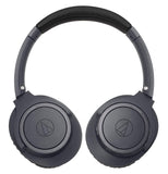 Audio-Technica ATH-SR30BTBK Bluetooth Wireless Over-Ear Headphones, Charcoal Gray