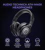 Audio-Technica ATH-M40x Dynamic Headphones Bundle with Antlion Audio ModMic 4 Without Mute Switch, and Blucoil Y Splitter for Audio, Mic