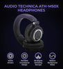 Audio-Technica ATH-M50x Closed Back Dynamic Headphones Bundle with Antlion Audio ModMic 4 with Mute Switch, USB Audio Adapter, and Y Splitter for Audio, Mic