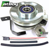 Bundle - 2 items: PTO Electric Blade Clutch, Wire Harness Repair Kit. Replaces John Deere PTO Clutch 145, 155C, 190C L120 L130 LA130 140 145 150 155 165 175 D140-D170 Mower, GY20878, Bearing Upgrade!