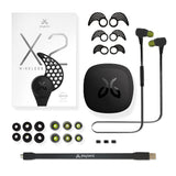 Jaybird-X2 Sweat Proof Secure Fit Bluetooth Sports Headphones - Retail Box