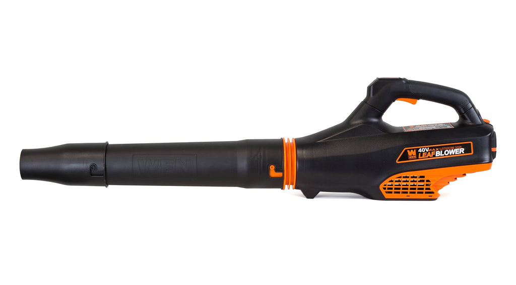 WEN 40410 40V Max Lithium-Ion 480 CFM Brushless Leaf Blower with 2Ah Battery & Charger