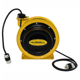 Hubbell GCA12335-SR Industrial Duty Cord Reel with Single Outlet - 12/3c x 35'