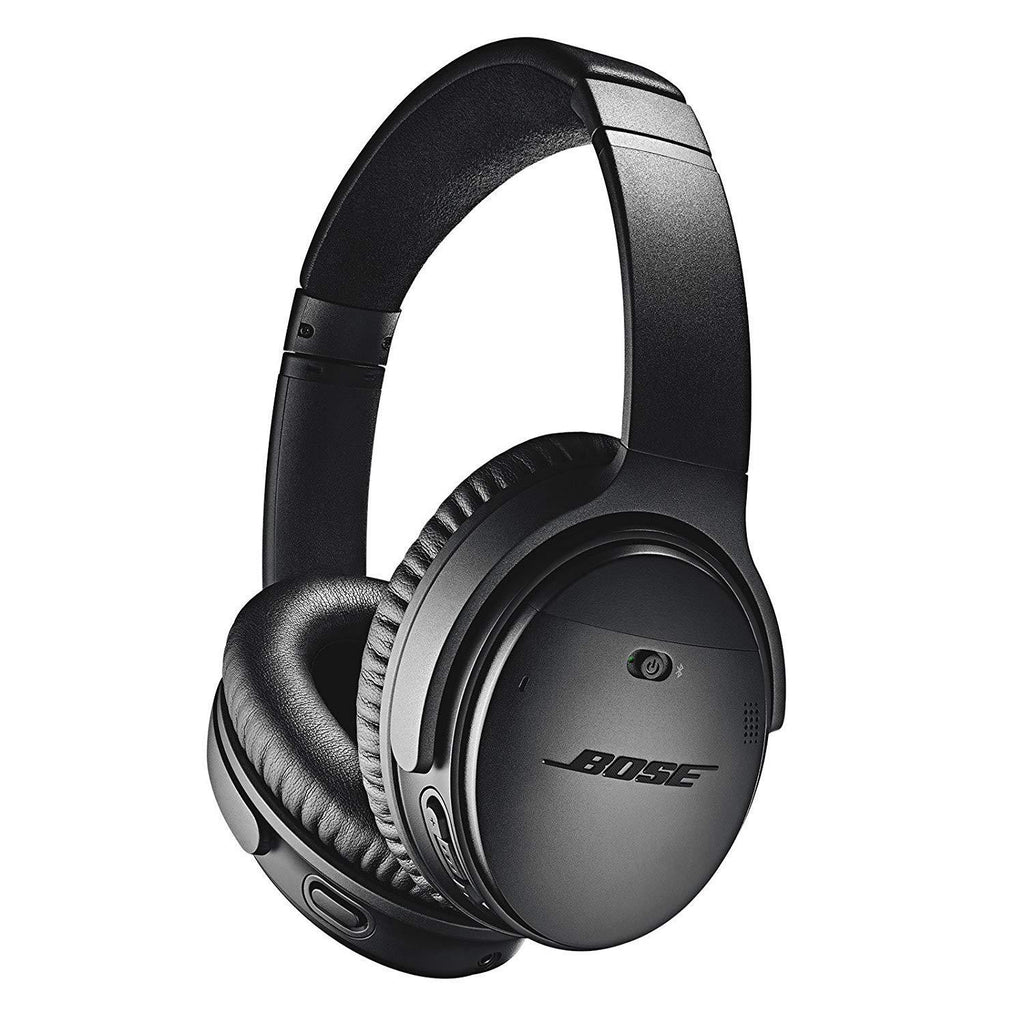 Bose QuietComfort 35 II Wireless Bluetooth Headphones, Noise-Cancelling, with Alexa voice control, enabled with Bose AR - Black