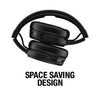 Skullcandy Crusher Bluetooth Wireless Over-Ear Headphones with Microphone - (Renewed) (Black)