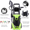 3000 PSI Pressure Washer 1.8GPM Power Washer Electric Pressure Washer Cleaner Machine with Hose Reel and 5 Interchangeable Nozzles