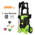 Homdox 3000 PSI Power Washer Electric Pressure Washer 1.8 GPM 1800W Electric Power Washer Cleaner with Power Nozzles Gun