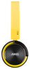 AKG Y40 Yellow Mini On-Ear Headphone with Remote/Microphone and Detachable Cable, Yellow