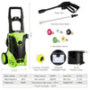 Homdox 3000PSI Presurre Washer, 1800W Electric Pressure Washer, 1.80GPM High Power Washer Cleaner Machine W/ 5 Nozzles,Total Stop System, Rolling Wheels