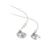 MEE Professional MX2 PRO Customizable Noise-Isolating Universal-Fit Modular Musician's in-Ear Monitors (Clear)