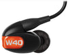 Westone W40 with Bluetooth Cable Four-Driver True-Fit Earphones with High Definition Silver MMCX Cable