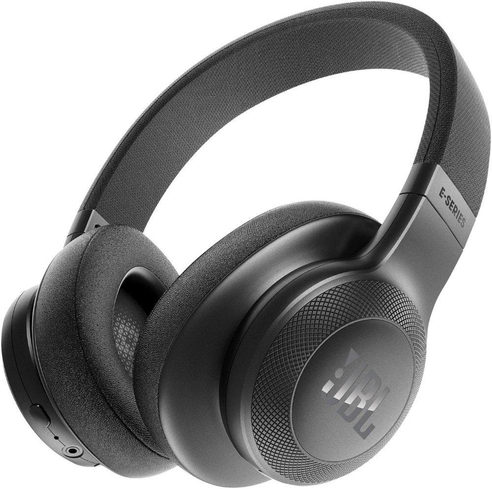 JBL E55BT Over-Ear Wireless Headphones Black